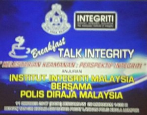 Breakfast Talk Integrity