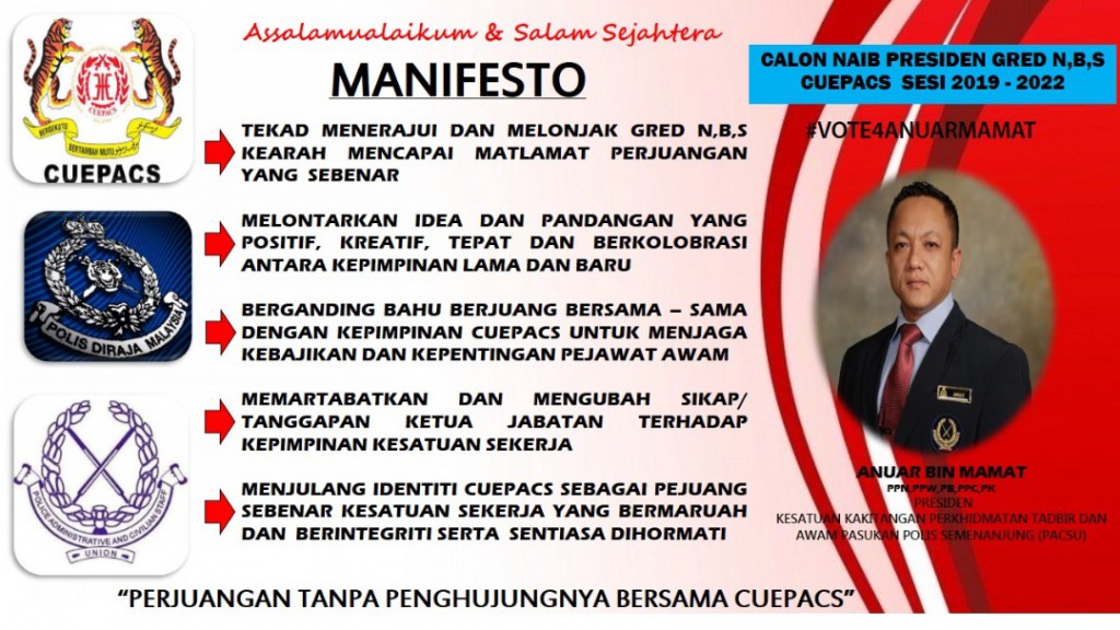 Manifesto Presiden PACSU